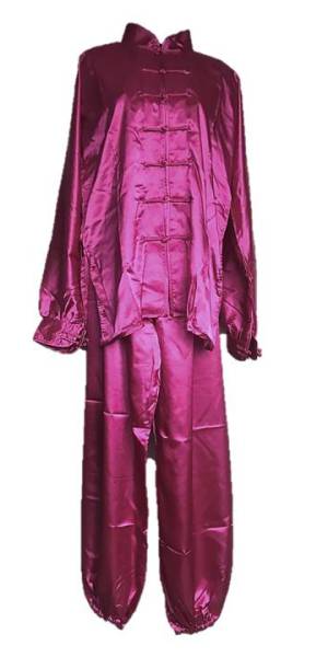 lila, fialový oblek na taiji, taijiquan, tajči, tai-chi, tai-či